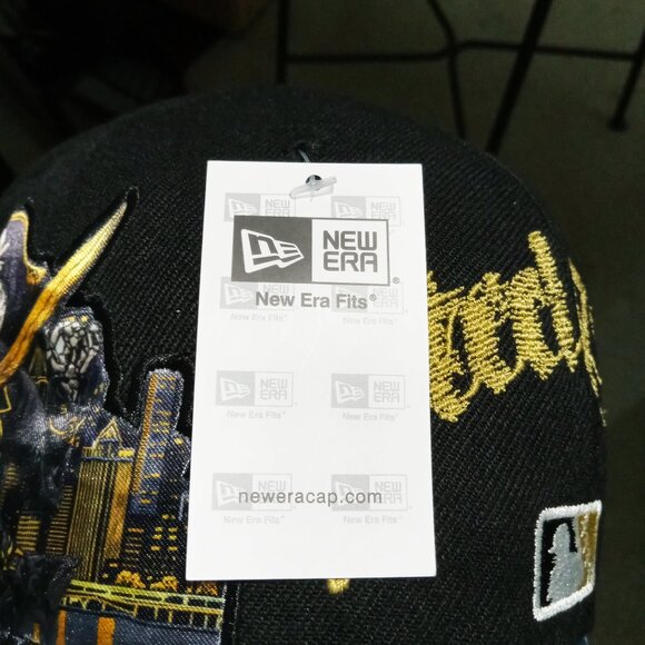 RARE FIND! New Era 59Fifty Commemorative Pittsburgh Pirate Fitted Baseball Hat - Picture 10 of 11